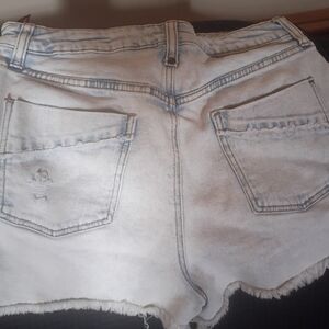 Wonderly Faded Blue Jean Shorts